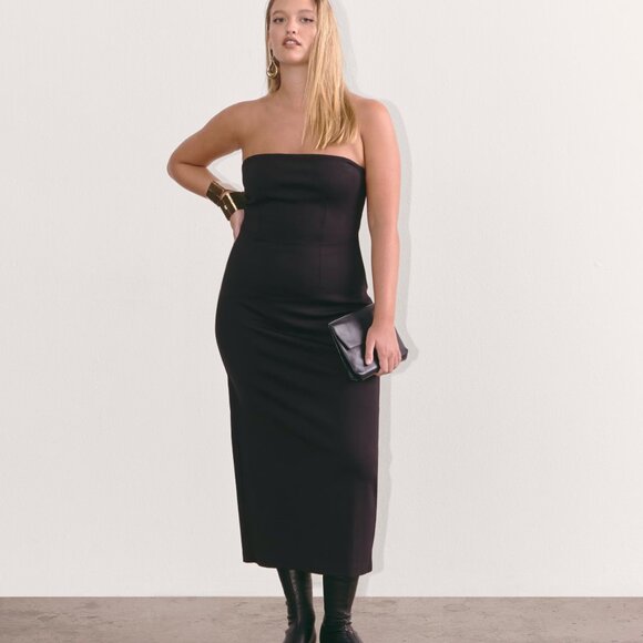 Everlane Dresses & Skirts - NWT Everlane The Dream Strapless Dress in Black Size Small